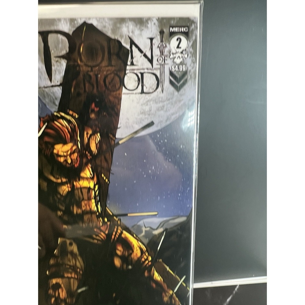 BORN OF BLOOD #2 SECOND PRINTING MERC PUBLISHING Similar Wolverine Cover - Picture 3 of 5